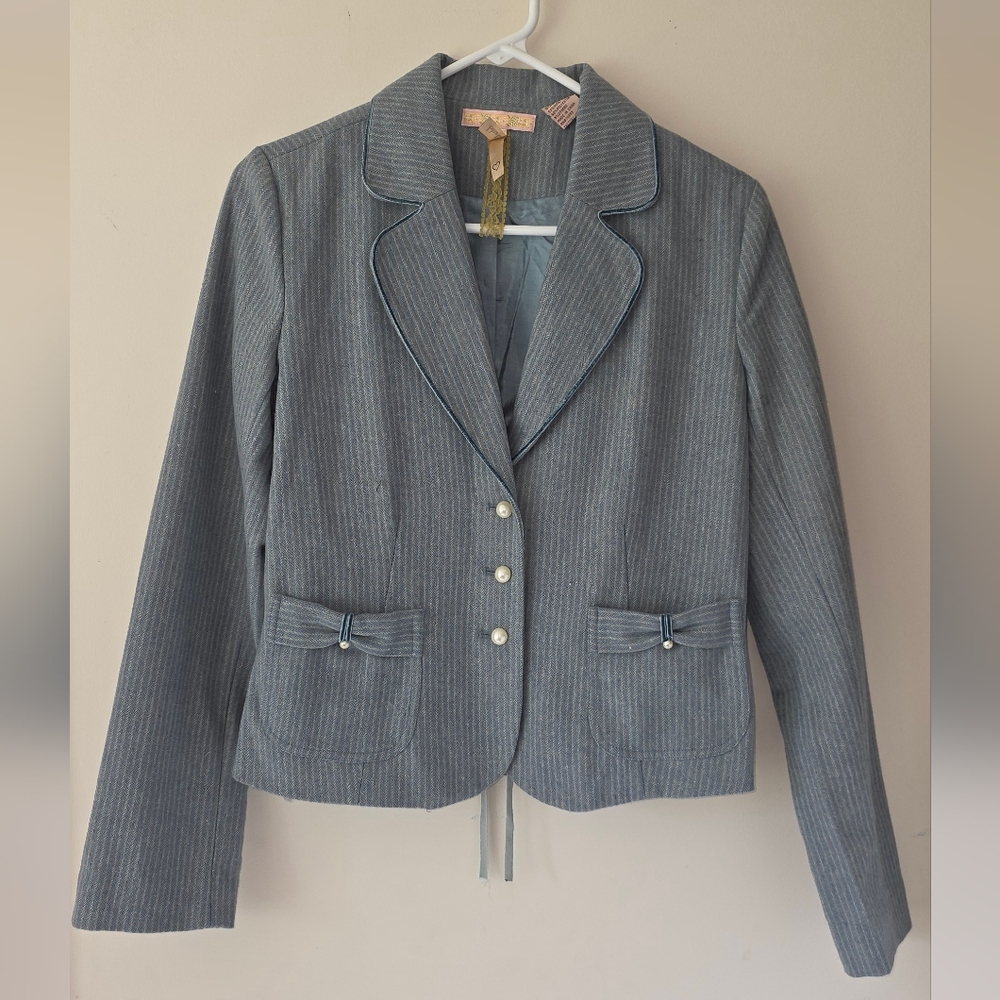 Andrew And Co 55% Wool Blazer
